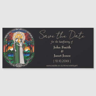 Invitación Magnética Boho Wedding Save the Date Magnet