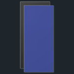 Invitación Magnética Bold Minimal Wedding Invite in Deep Blue<br><div class="desc">Modern minimalist wedding design with solid deep blue backdrop – perfect for elegant summer or formal year-round weddings. Make a statement of modern elegance with this Bold Minimal Wedding Invitation on a Deep Blue Background. Designed for couples who appreciate clean lines and timeless sophistication, this minimalist wedding invite blends bold...</div>