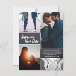 Invitación Magnética Cambiar la fecha Guardar nuestra nueva foto Boda d