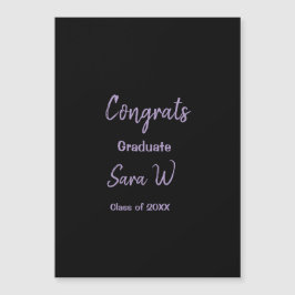 Invitación Magnética Clase de felicitaciones de add year name school co