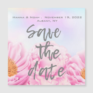 Invitación Magnética Crea tu propia flor personalizada de escritura