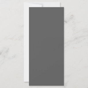 Invitación Magnética Crea tu propio diseño personalizado gris oscuro
