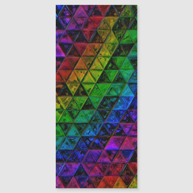 Invitación Magnética Cristal de orgullo (Anverso)