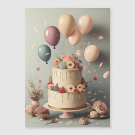 Invitación Magnética Cumpleaños