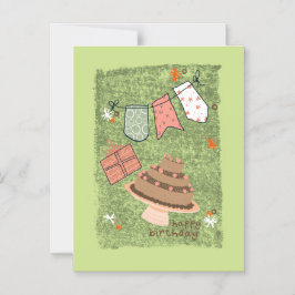 Invitación Magnética Cumpleaños de Savanna