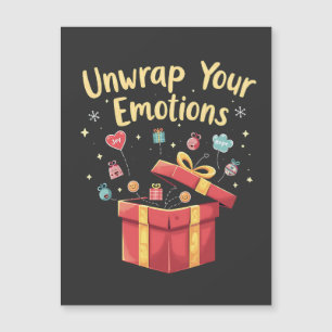 Invitación Magnética Desenvolver sus emociones Navidades Noches de Salu