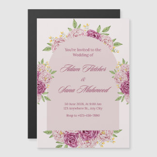 INVITACIÓN MAGNÉTICA DÍA DE BODAS 2026 JUNIO