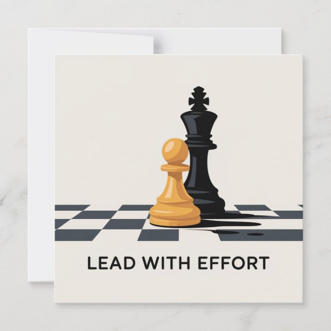 Invitación Magnética Dirige con Esfuerzo (Anverso)