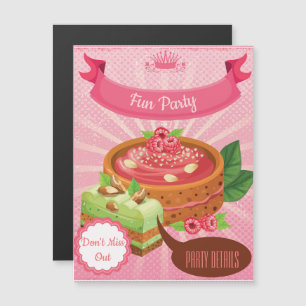 Invitación Magnética Dulce cualquier evento