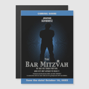 Invitación Magnética El bar de la película Mitzvah salva a la marina n
