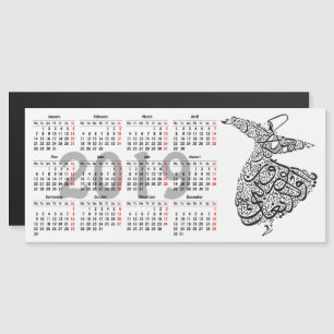 Invitación Magnética El calendario Dervish 2019