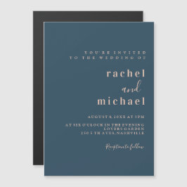 Invitación Magnética Elegant schlichte