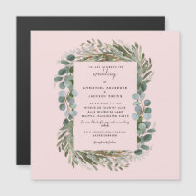 Elegante Boda de Tono Rosado y Eucalipto