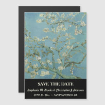 Elegante Save the Date "Flor de Almendro" Versión 