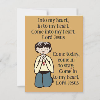 Invitación Magnética En mi corazón Señor Jesús