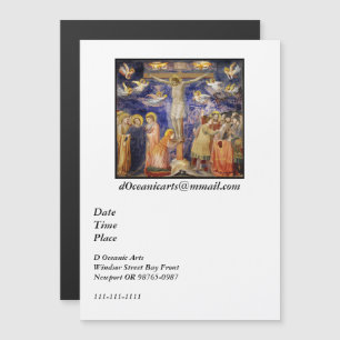 Invitación Magnética Escena Medieval Del Viernes Santo