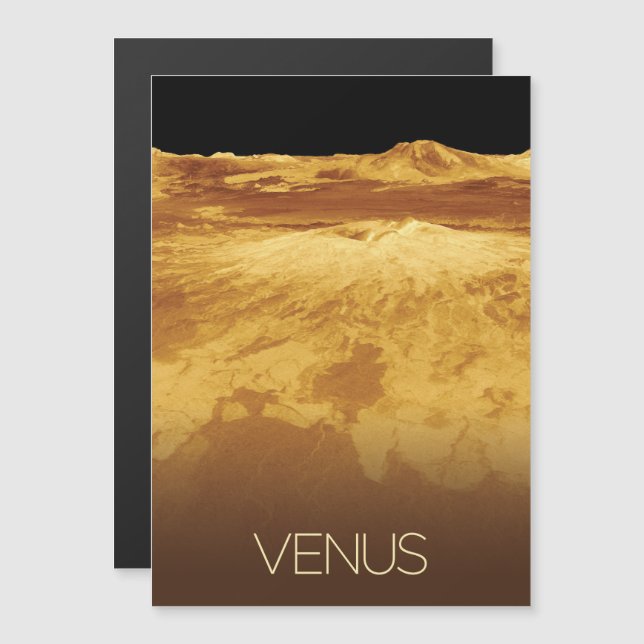 Invitación Magnética Espacio exterior, galaxia, sistema solar, planeta  (Anverso/Reverso)