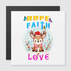 Invitación Magnética Esperanza Fe Amor