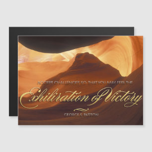 Invitación Magnética Exhiliración De La Victoria