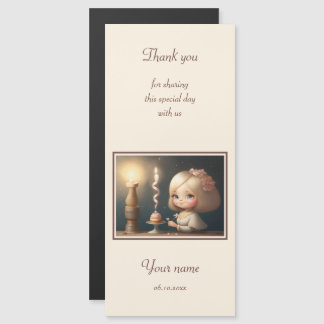 Invitación Magnética Feliz cumpleaños Chica 01