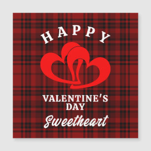 INVITACIÓN MAGNÉTICA FELIZ DÍA DE SAN VALENTÍN AMOR