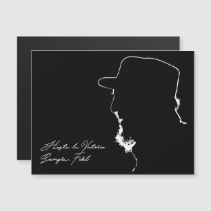 Invitación Magnética Fidel Castro, Presidente, Revolución, Cuba, La Hab
