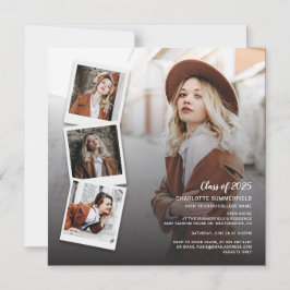 Invitación Magnética Fiesta de la Casa Abierta de Graduación 2025