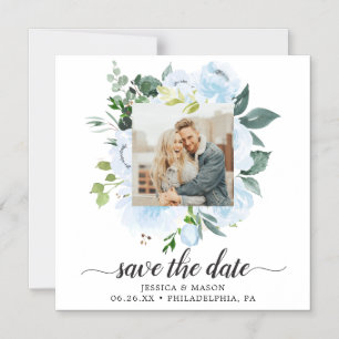 Invitación Magnética Fleur Jolie Floral Wedding Salve Las Fechas Magnet