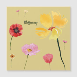 Invitación Magnética Floreciendo