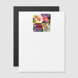 Invitación Magnética FLUJOS DE MAR australianos - Celebración con flore
