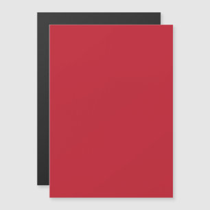 Invitación Magnética Fondo Rojo Oscuro 