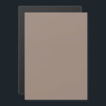 Invitación Magnética Fondo Rosa cálido y denso - Diseño Boda<br><div class="desc">Elegante y cálido fondo rosa polvoriento, ideal para invitaciones de boda, carteles y diseños de eventos minimalistas. Captura el romance atemporal con este cálido y polvoriento telón de fondo, perfecto para bodas y celebraciones durante todo el año, sobre todo en verano. Este suave y elegante color sólido ofrece un entorno...</div>