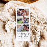 Invitación Magnética Foto Booth Strip Save The Date, Minimalista modern<br><div class="desc">Foto Booth Strip Save The Date, Modern Minimalista Magnetic Invitation Este hermoso ahorro de fecha es un diseño atemporal que se adapta a eventos bohemios, retro, minimalistas o modernos. Puede cambiar fácilmente el texto y el color de fondo para que se correspondan mejor con el tema. ¡Añade fácilmente tu propia...</div>