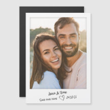 Foto instantánea con notas manuscritas Guardar la 