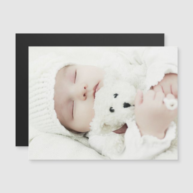 Invitación Magnética Foto personalizado (Anverso/Reverso)