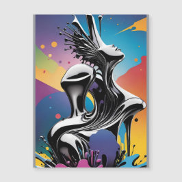 Invitación Magnética Freak Matching - Ken Gage Arte Surrealista