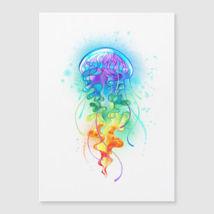 Invitación Magnética Gallito arcoiris