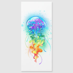 Invitación Magnética Gallito arcoiris