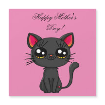 Gato Feliz Día de la Madre