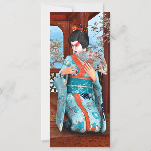 Invitación Magnética Geisha (Anverso)
