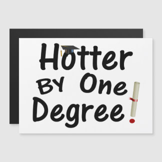 Invitación Magnética Graduación De Un Grado A Más Calor