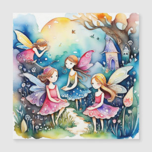 Invitación Magnética Hadas mágicas de Fairyland