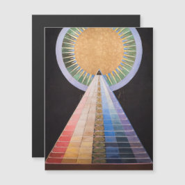 Invitación Magnética Hilma Af Klint, Altarpiece Nº 1, Resumen de Arte