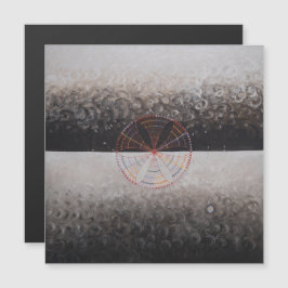 Invitación Magnética Hilma Af Klint, El Cisne Nº 10, Arte Resumen