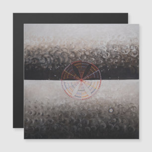 Invitación Magnética Hilma Af Klint, El Cisne Nº 10, Arte Resumen