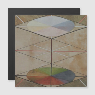 Invitación Magnética Hilma Af Klint, El Cisne No. 23, Arte Resumen