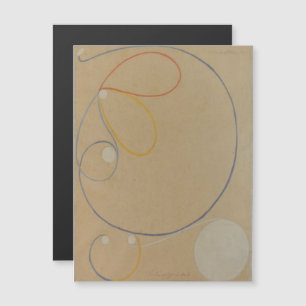Invitación Magnética Hilma Af Klint, Estrella De Siete Puntos No7, Resu