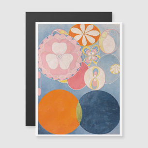 Invitación Magnética Hilma Af Klint, La Diez Mayor No2, Arte Resumen