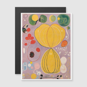 Invitación Magnética Hilma Af Klint, La Diez Mayor No7, Resumen De Arte