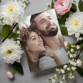 Invitación Magnética Hope Dream Photo Wedding Guardar la fecha